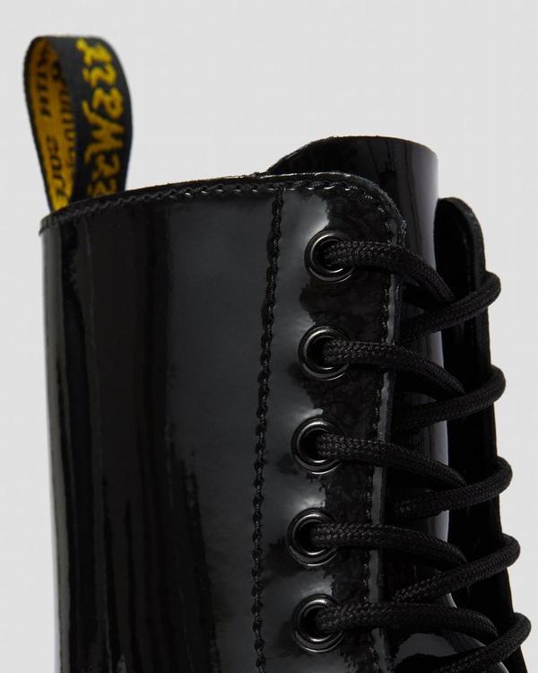 Dr Martens Dámské Kotníkové Boty 1490 Patent Černé, CZ-792408